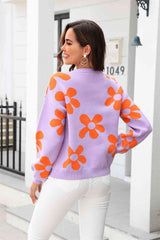 Blossom Dreams Floral Print Sweater