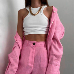 Chillin Casual Two-Piece Set