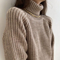 Léane Turtleneck Knitted Sweater