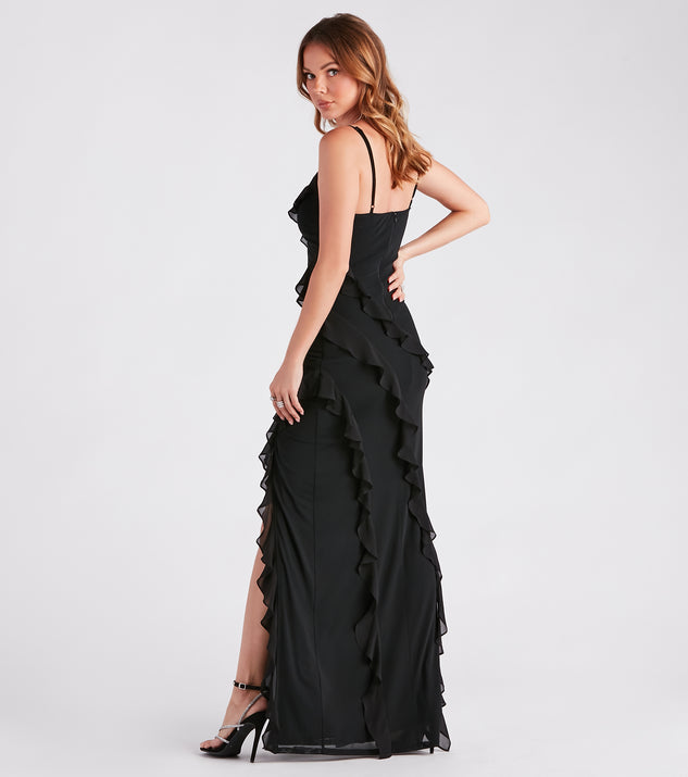 Lorelei Maxi Dress With Ruffles