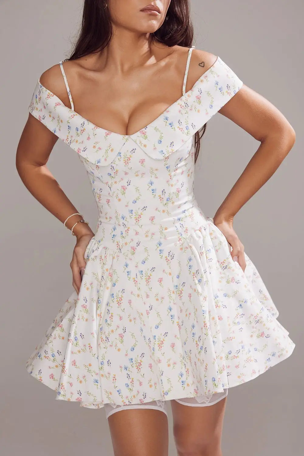 Cassia Floral Mini Dress