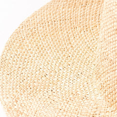 Classic Wide Brim Woven Straw Hat - Nature